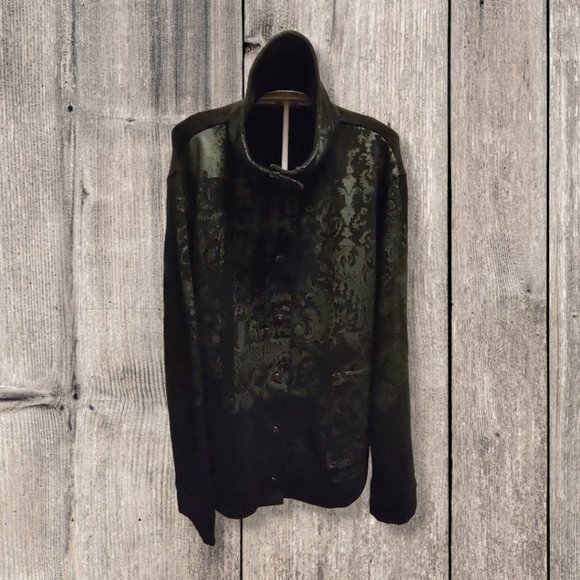 Zenergy black long-neck jacket sz 3 VGUC - Picture 1 of 5